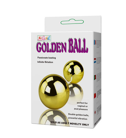 BAILE - VIBRATEUR  BALLES CHINOIS GOLDEN - Concombre Boutique