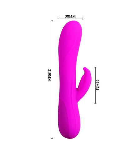 PRETTY LOVE - VIBRATEUR STIMULATEUR BARRETE - Concombre Boutique