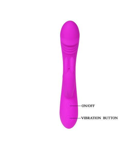 PRETTY LOVE - SMART VIBRATEUR AVEC LAPIN 30 MODES CHASSEUR - Concombre Boutique