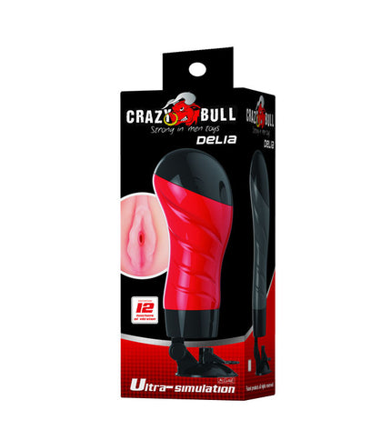 CRAZY BULL - VAGIN AVEC BASE MASTURBATEUR - Concombre Boutique