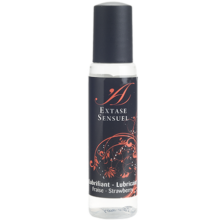 EXTASE SENSUAL - LUBRIFIANT DE VOYAGE FRAISE 35 ML - Concombre Boutique