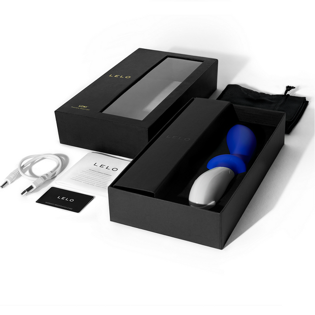 LELO - VIBRATEUR PROSTATAIRE LOKI BLEU - Concombre Boutique