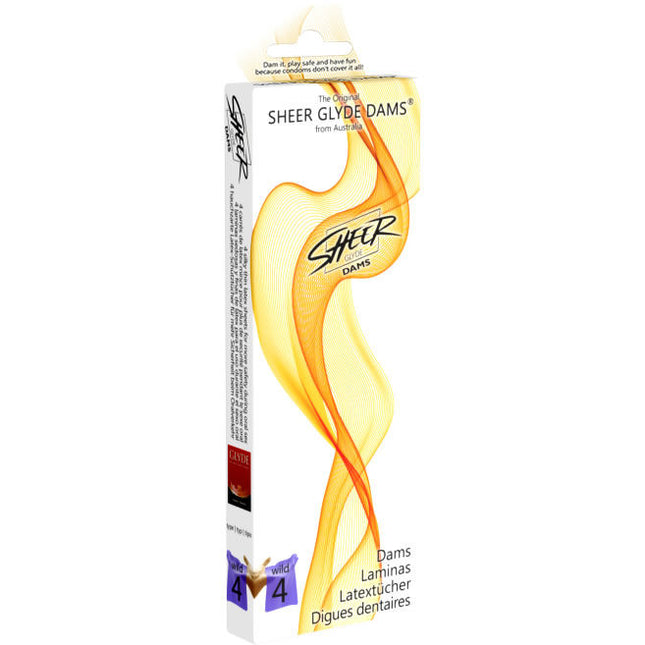 SHEER GLYDE - DAMS LAMINAS LATEX SEXE ORAL MÛRES SAUVAGES - Concombre Boutique