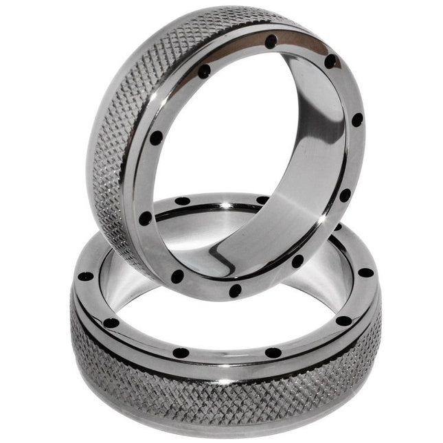 METAL HARD - ANNEAU POUR PÉNIS ET TESTICULES 45MM - Concombre Boutique
