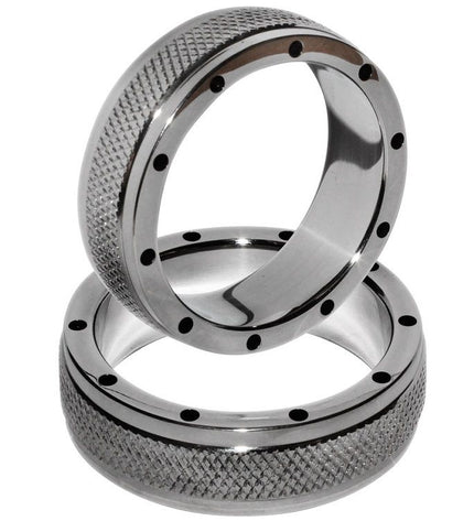 METAL HARD - ANNEAU POUR PÉNIS ET TESTICULES 55MM - Concombre Boutique