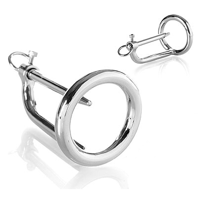 METAL HARD - ANNEAU DE GLAND AVEC BOUCHON - Concombre Boutique