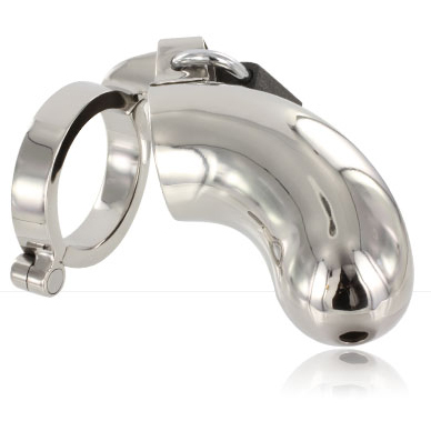 METAL HARD - ANNEAU DE CHASTETÉ EN BRIG - Concombre Boutique