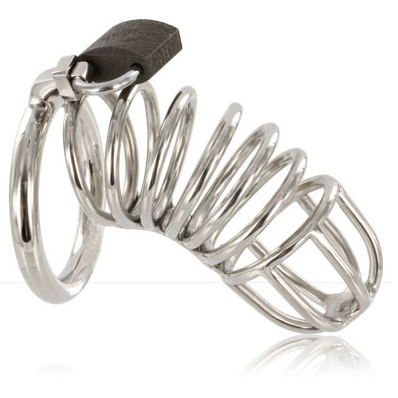 METAL HARD - DISPOSITIF DE CHASTETÉ  ANNEAU DE CAGE - Concombre Boutique