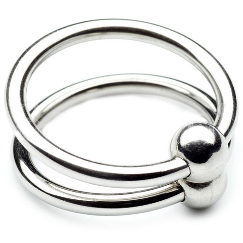 METAL HARD - ANNEAU DOUBLE ACIER METAL DUR 30MM - Concombre Boutique