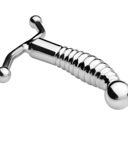 METAL HARD - MASSEUR PROSTATIQUE EN ACIER - Concombre Boutique