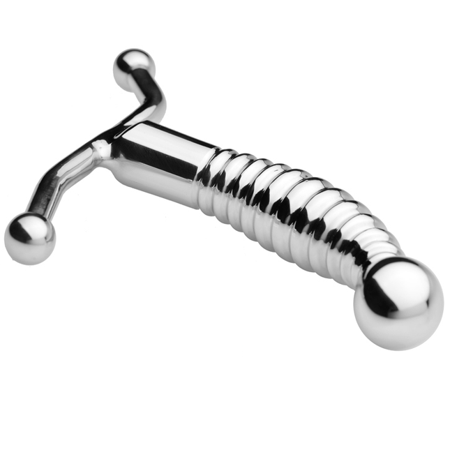 METAL HARD - MASSEUR PROSTATIQUE EN ACIER - Concombre Boutique