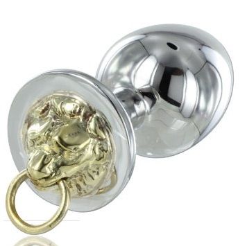 METAL HARD - PLUG ANAL TIGRE EN ACIER - Concombre Boutique
