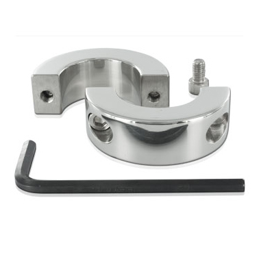 METAL HARD - ANNEAU TESTICULE EN ACIER INOXYDABLE 56MM - Concombre Boutique