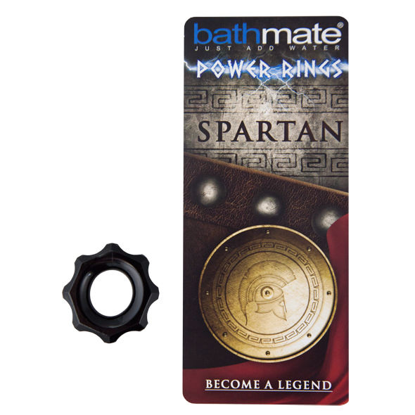 BATHMATE - ANNEAU PÉNIS NOIR SPARTAN - Concombre Boutique