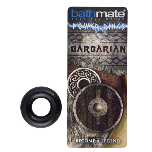BATHMATE - ANNEAU DE PÉNIS NOIR BARBARE - Concombre Boutique