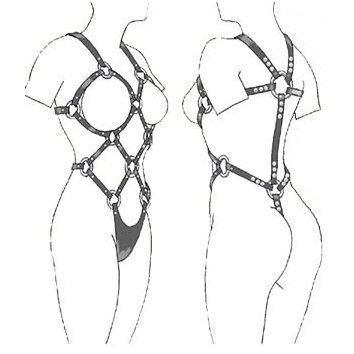 LEATHER BODY - STYLE FEMME - Concombre Boutique