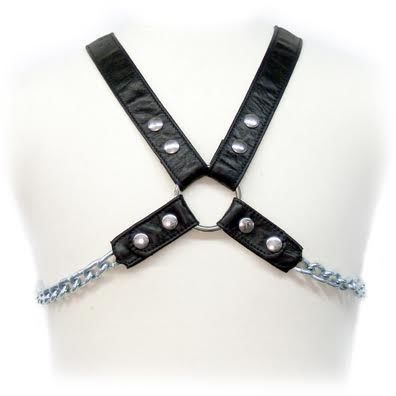 LEATHER BODY - HARNAIS  CHAÎNE II - Concombre Boutique