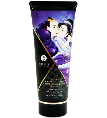 SHUNGA - CRÈME DE MASSAGE AUX FRUITS EXOTIQUES 200 ML - Concombre Boutique