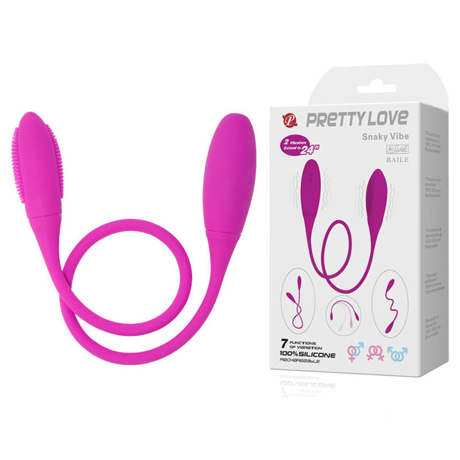 PRETTY LOVE - SNAKY DELUXE VIBRATEUR 7 V - Concombre Boutique