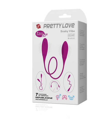 PRETTY LOVE - SNAKY DELUXE VIBRATEUR 7 V - Concombre Boutique