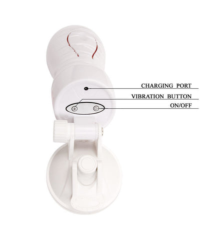 CRAZY BULL - MASTURBATEUR VAGIN RECHARGEABLE FLORA - Concombre Boutique