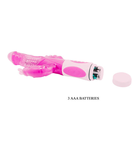 BAILE - PRETTY BUNNY TRIPLE VIBRATEUR ROTATEUR - Concombre Boutique