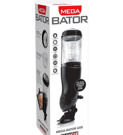 EXTREME TOYZ - MASTURBATEUR MLE USB PDX MEGA BATOR ANO NOIR - Concombre Boutique