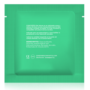 CONFORTEX - LUBRIFIANT UNIDOSE 6ML - Concombre Boutique