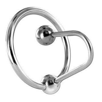 METAL HARD - ANNEAU DE GLAND AVEC BOUCHON - Concombre Boutique