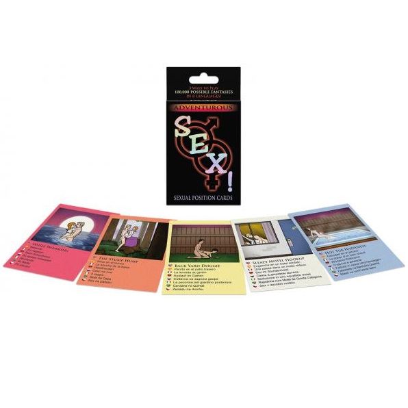 KHEPER GAMES - SEXE AVENTUREUX ! JEU DE CARTES - Concombre Boutique
