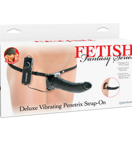 FETISH FANTASY SERIES - DELUXE VIBRANT PENETRIS STRAP-ON - Concombre Boutique