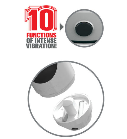 EXTREME TOYZ - VIBRATEUR MASTURBATEUR VAGIN PIPEDREAM MEGA GRIP - Concombre Boutique