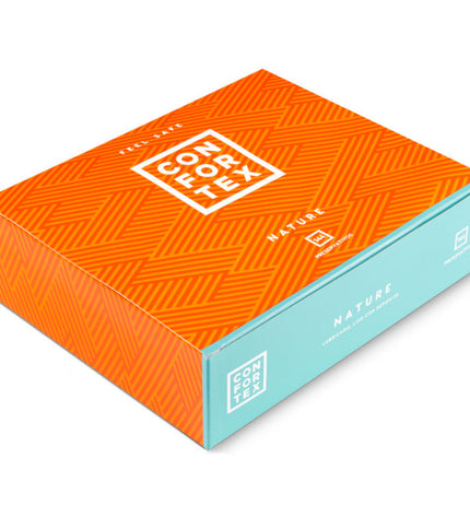 CONFORTEX - CONDOM NATURE BOX 144 UNITÉS - Concombre Boutique