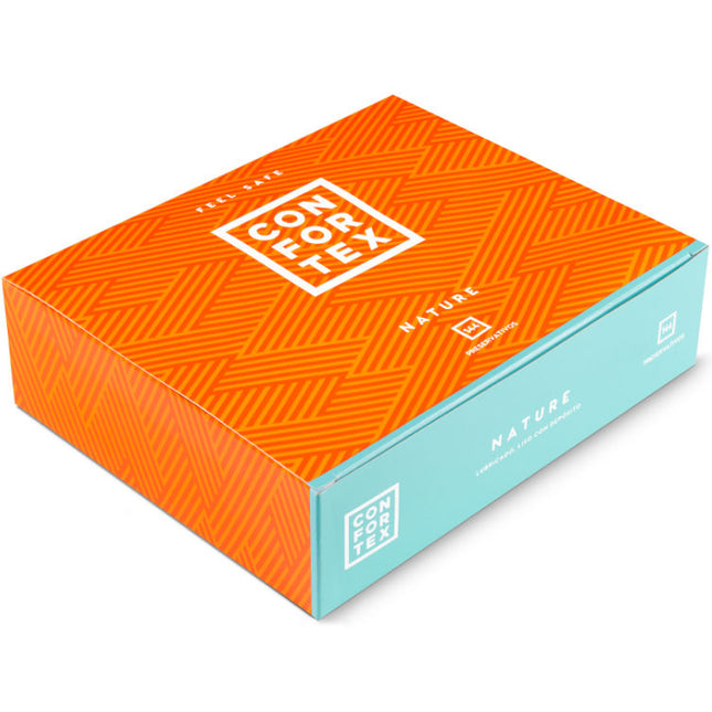 CONFORTEX - CONDOM NATURE BOX 144 UNITÉS - Concombre Boutique
