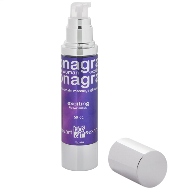 EROS-ART - GEL REHAUSSEUR DORGASME FEMME IMPRIMÉ SOIR SON 50 CC by EROS-ART