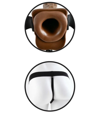 FETISH FANTASY SERIES - SANGLE CREUSE 7 AVEC BOULES - Concombre Boutique