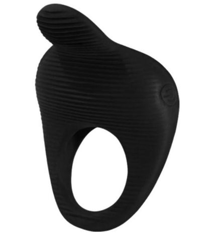 PRETTY LOVE - THIMBLE ANNEAU VIBRATEUR NOIR - Concombre Boutique