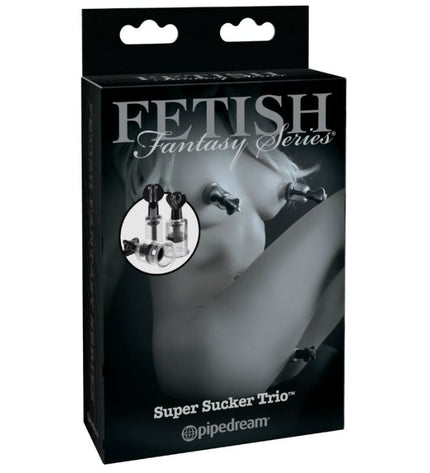 FETISH FANTASY ÉDITION LIMITÉE - SUPER TRIO D'ASPIRATION POUR TÉTONS ET CLITORIS - Concombre Boutique
