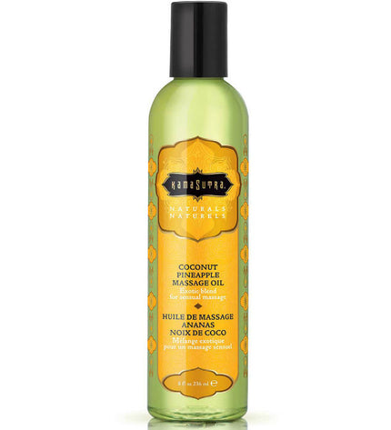 KAMASUTRA - NATURALS HUILE DE MASSAGE PIÑA COLADA 236ML - Concombre Boutique