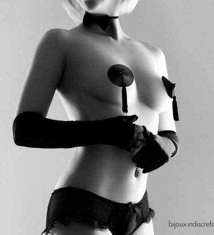 BIJOUX - CACHE MAMETAUX NOIR BURLESQUE