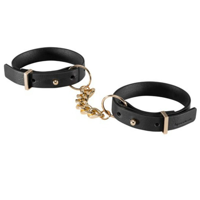 BIJOUX - INDISCRETS MAZE MENOTTES BRACELETS NOIR - Concombre Boutique