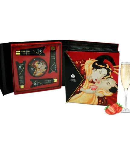 SHUNGA - KIT SECRET GEISHA FRAISES ET CAVA - Concombre Boutique