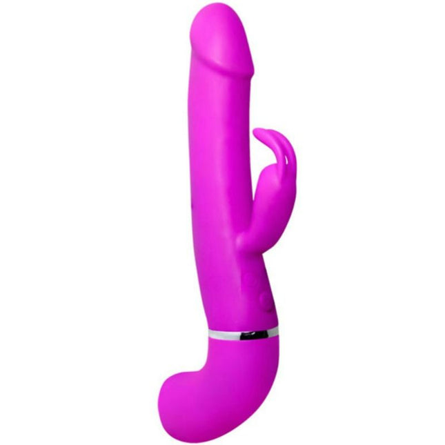 PRETTY LOVE - VIBRATEUR HENRY AVEC 12 MODES DE VIBRATION ET FONCTION SQUIRT - Concombre Boutique
