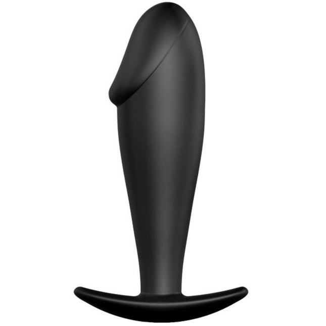 PRETTY LOVE - PLUG ANAL FORME DE PÉNIS EN SILICONE NOIR - Concombre Boutique