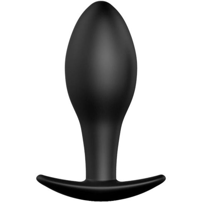 PRETTY LOVE - PLUG ANAL ANCRE EN SILICONE 8.5 CM NOIR - Concombre Boutique