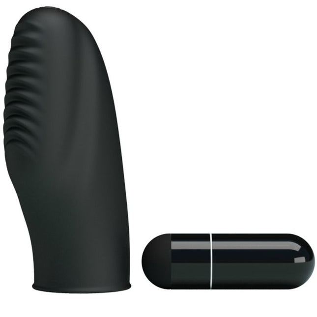 PRETTY LOVE - DÉ  COU VIBRATION NOIR FLIRTATION STANFORD - Concombre Boutique
