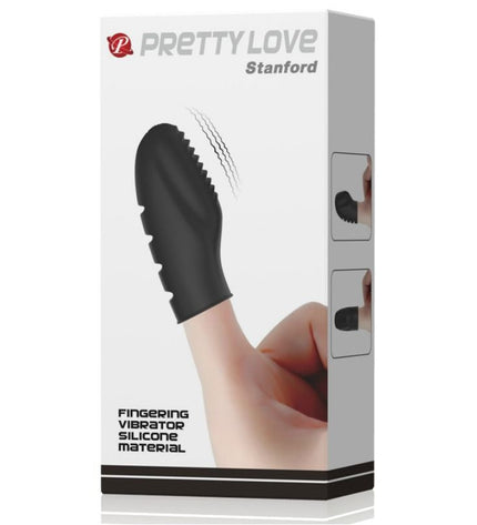 PRETTY LOVE - DÉ  COU VIBRATION NOIR FLIRTATION STANFORD - Concombre Boutique