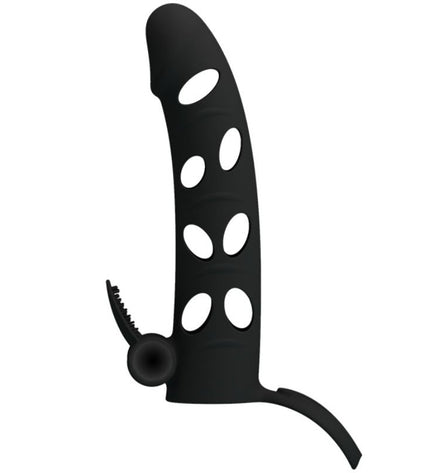 PRETTY LOVE - HOUSSE EN SILICONE AVEC VIBRATION 15.2 CM - Concombre Boutique