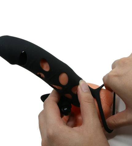 PRETTY LOVE - HOUSSE EN SILICONE AVEC VIBRATION 15.2 CM - Concombre Boutique