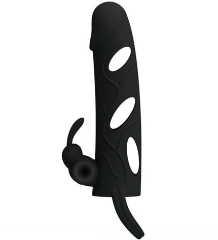 PRETTY LOVE - HOUSSE EN SILICONE AVEC VIBRATION 14 CM 1.0 - Concombre Boutique